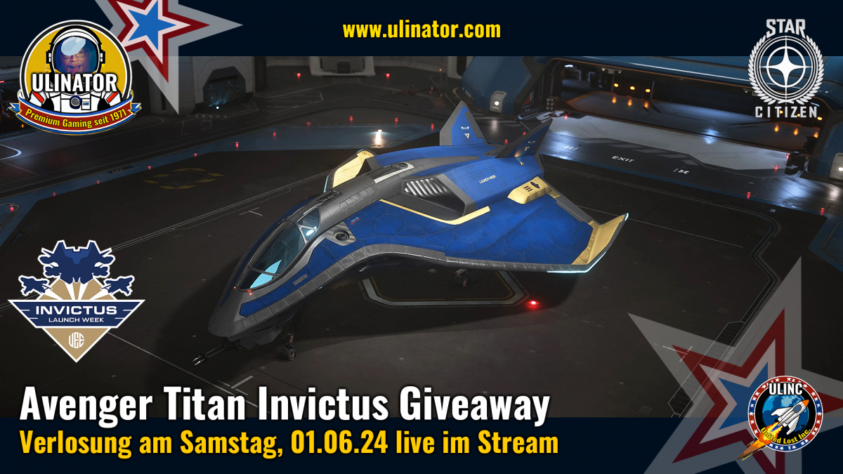 AEGIS Avenger Titan Invictus inkl. LTI und Gamepackage Giveaway